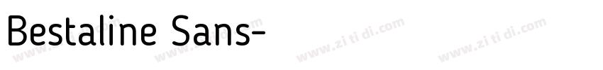 Bestaline Sans字体转换